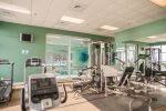 The Gulf Front Fitness Room